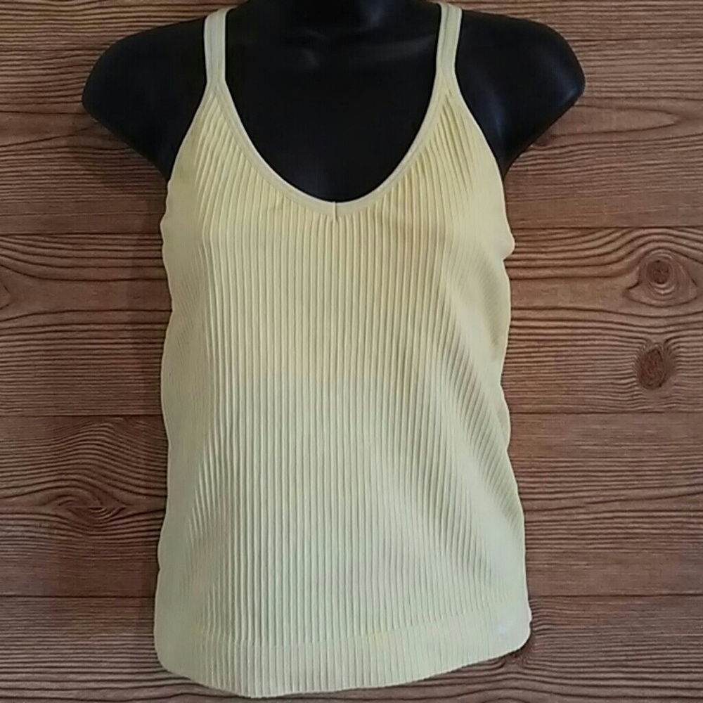 Nike Ribbed seamless sans couture Yellow M/L